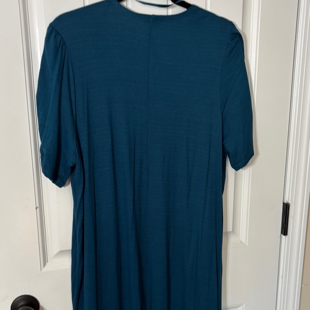 Torrid Teal Open Front Cardigan - Picture 6 of 7